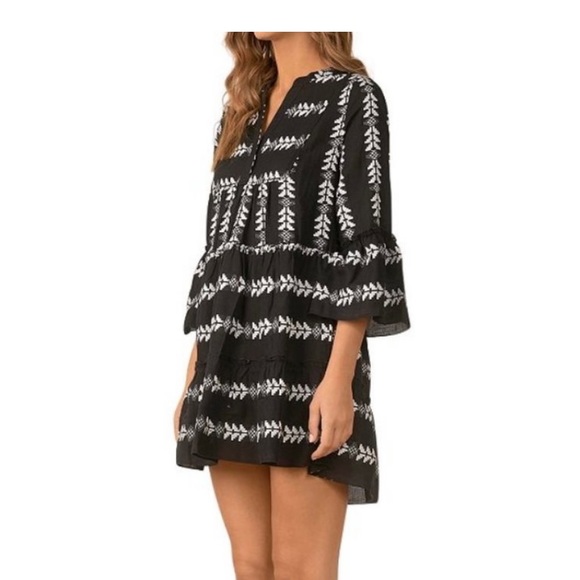 Elan Embroidered Swing Dress - Picture 1 of 13